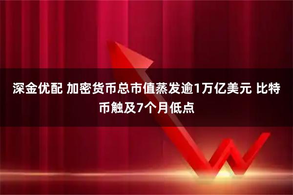 深金优配 加密货币总市值蒸发逾1万亿美元 比特币触及7个月低点